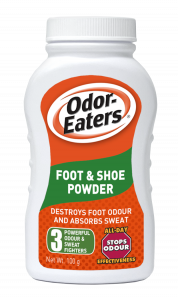 UK ANZ Odor Eaters Foot Powder Front